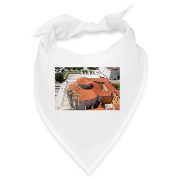 Kirche des Hl. Donatus Zadar, Kroatien - Bandana - Weiß - Vorne