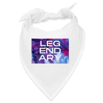Legendary Design - Bandana - Weiß - Vorne