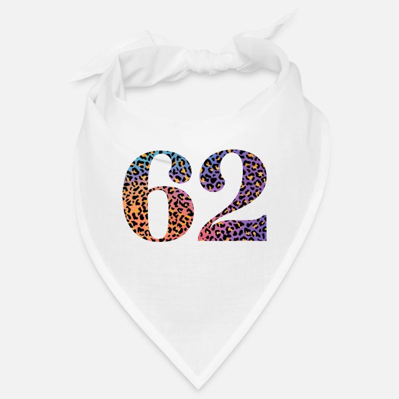 62nd Birthday Leopard Bandana