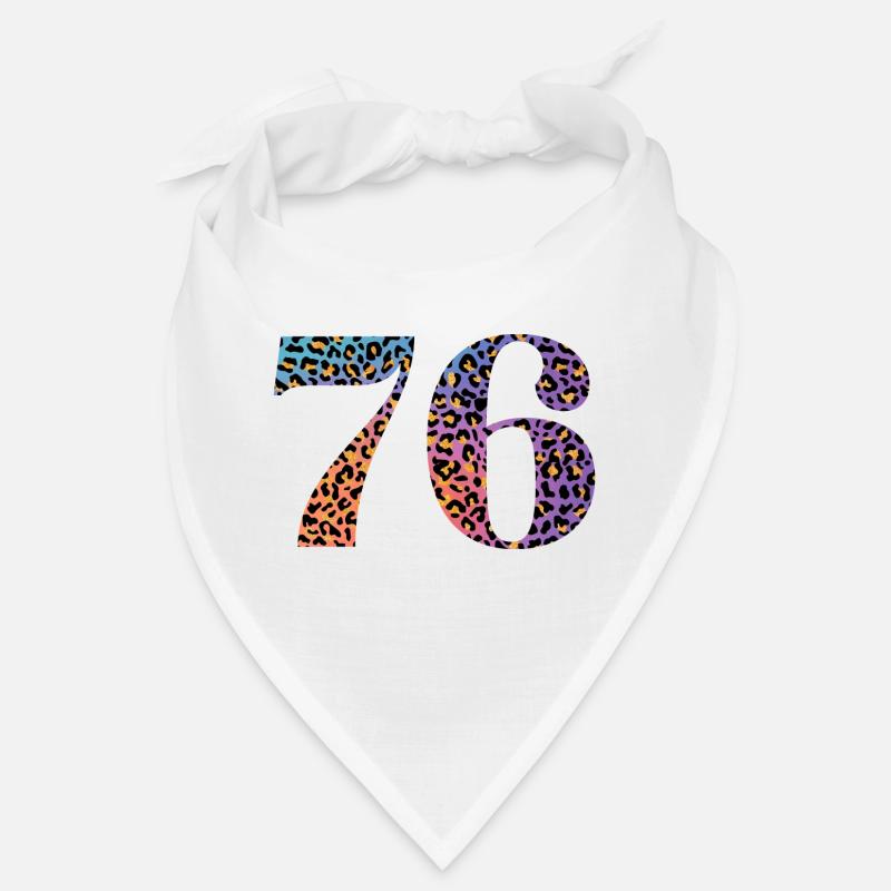 76e anniversaire léopard Bandana