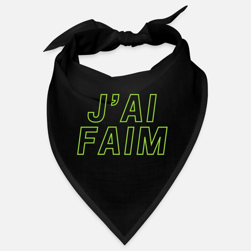 j'ai faim Bandana