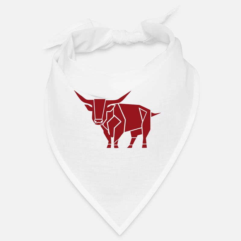 Avant-garde du taureau - Bandana - blanc