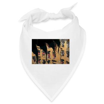 Gondeln in Venedig - Bandana - Weiß - Vorne