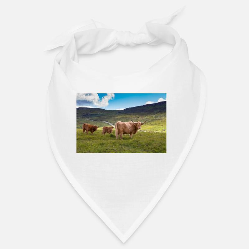 Scottish Highland cattle Bandana