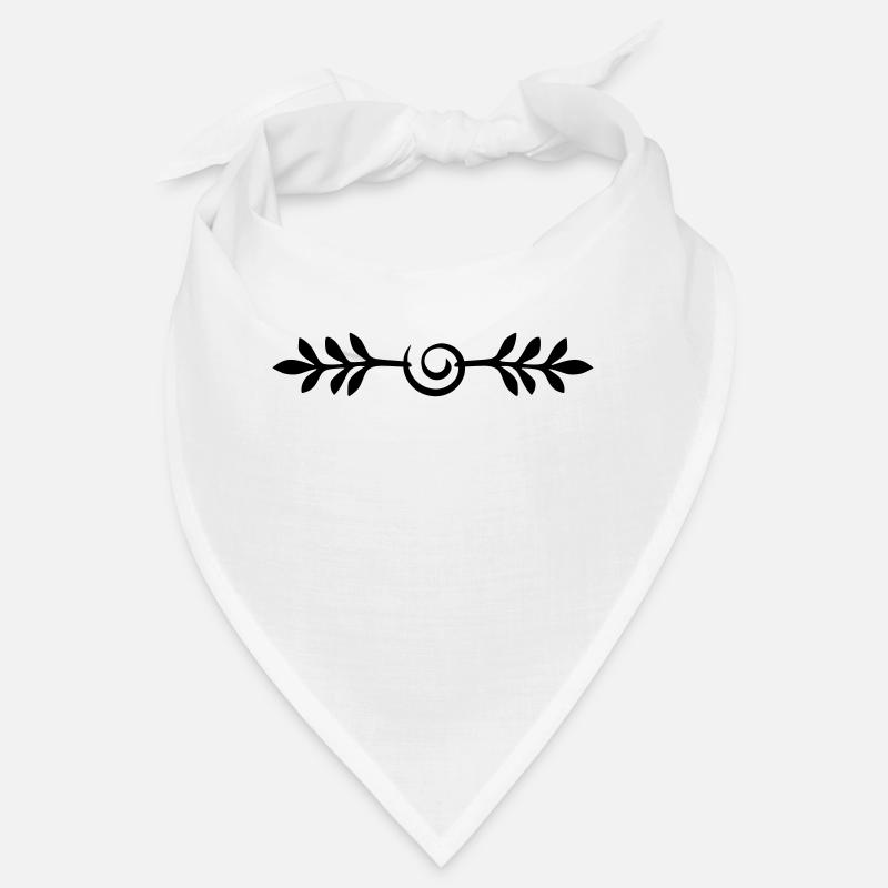 Squiggles Twig Line Bandana