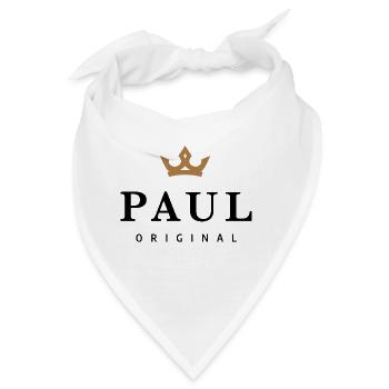 Paul - Bandana - Weiß - Vorne