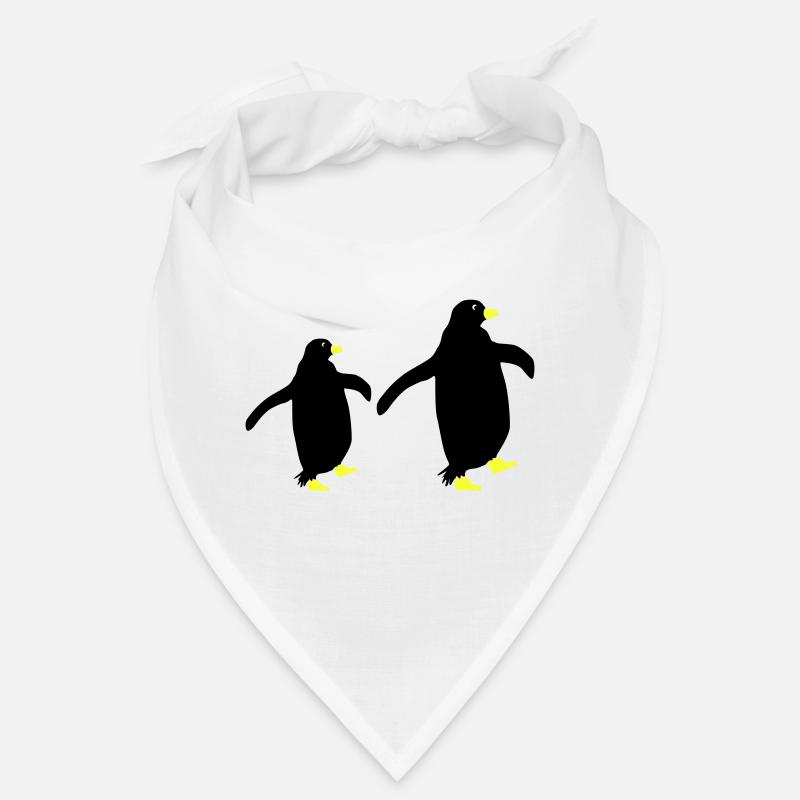 pinguin silhouette 2 Bandana