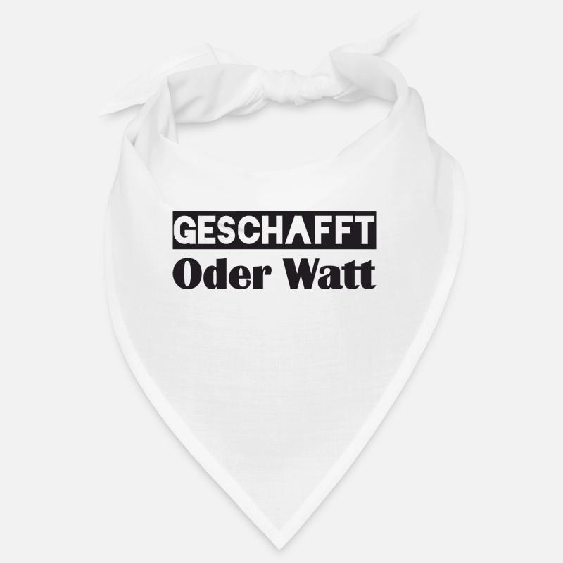 Motivation GESCHAFFT Oder Watt Bandana