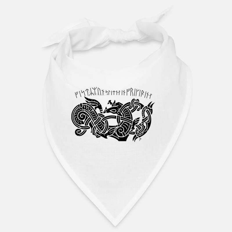 Odin Geri et Freki 3 Bandana