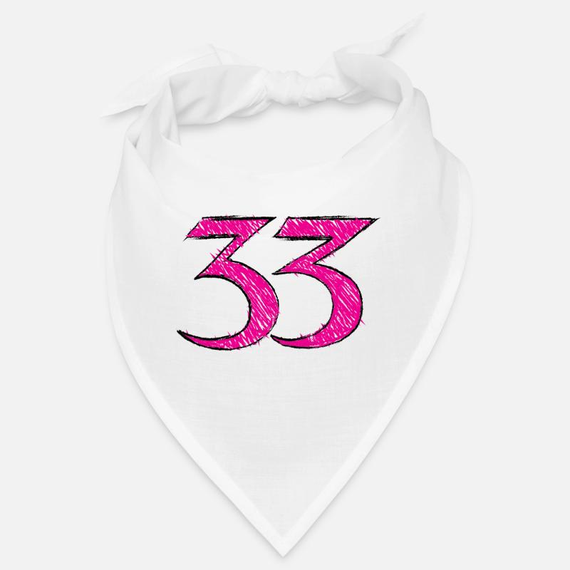 33 Master Number Bandana