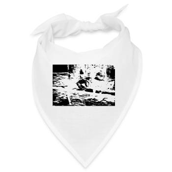 MTB MTB Downhill - Bandana - Weiß - Vorne