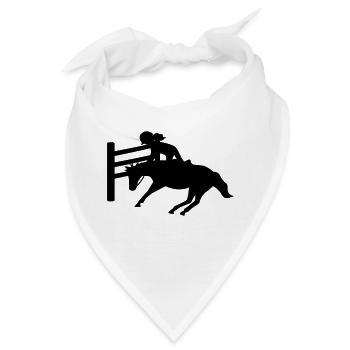 Pony - Bandana - Weiß - Vorne