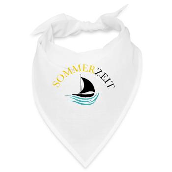 boot sommer - Bandana - Weiß - Vorne