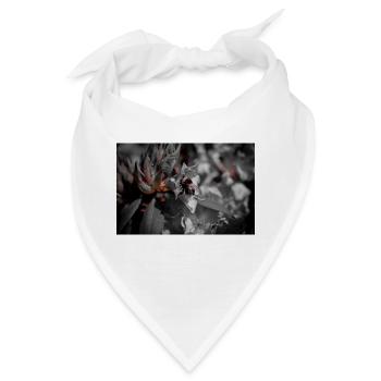Hummel bei der Nektarernte - Bandana - Weiß - Vorne