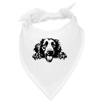 Treuer Retriever - Bandana - Weiß - Vorne