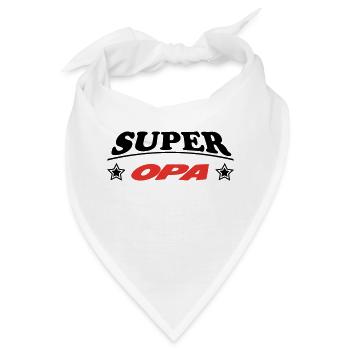 PAPI OPA OPA GROSSVATER OPA ABUEO - Bandana - Weiß - Vorne