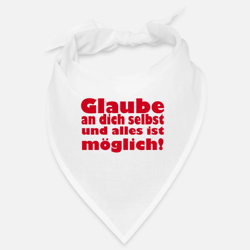 glaube an dich selbst Bandana