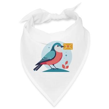 Brief für Sie - Bandana - Weiß - Vorne