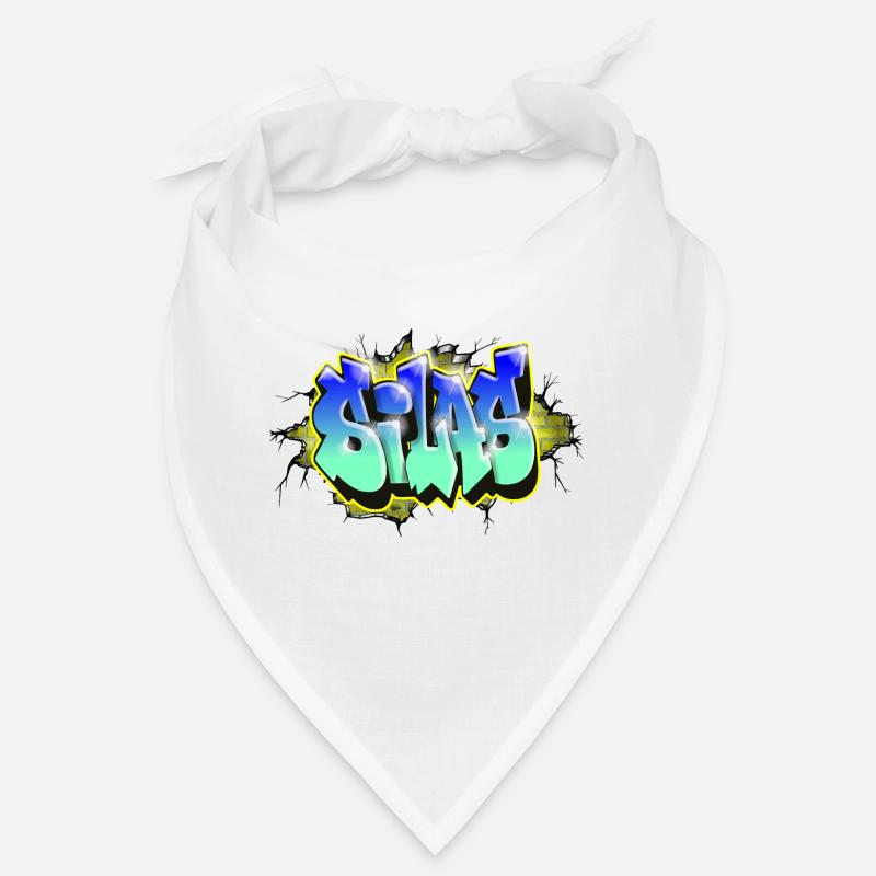 Graffiti SILAS scratch gift ANNIVERSAIRE NAISSANCE Bandana