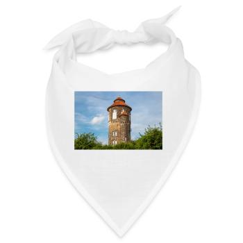 Wasserturm Bahnwasserturm Osnabrück - Bandana - Weiß - Vorne