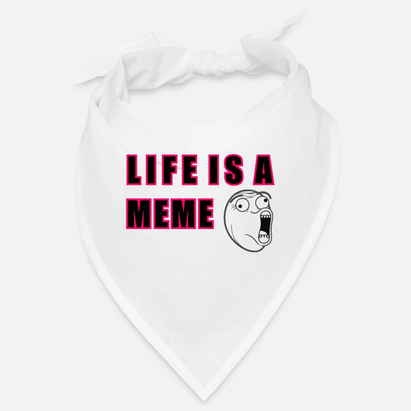 Das Leben ist ein Meme Bandana
