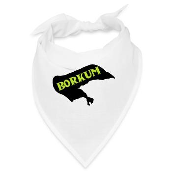 borkum insel - Bandana - Weiß - Vorne