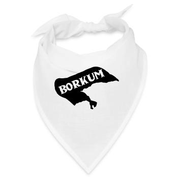 borkum insel - Bandana - Weiß - Vorne