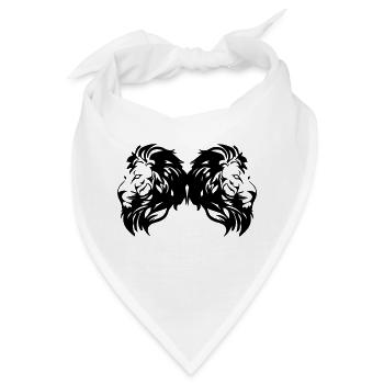 lions - Bandana - Weiß - Vorne