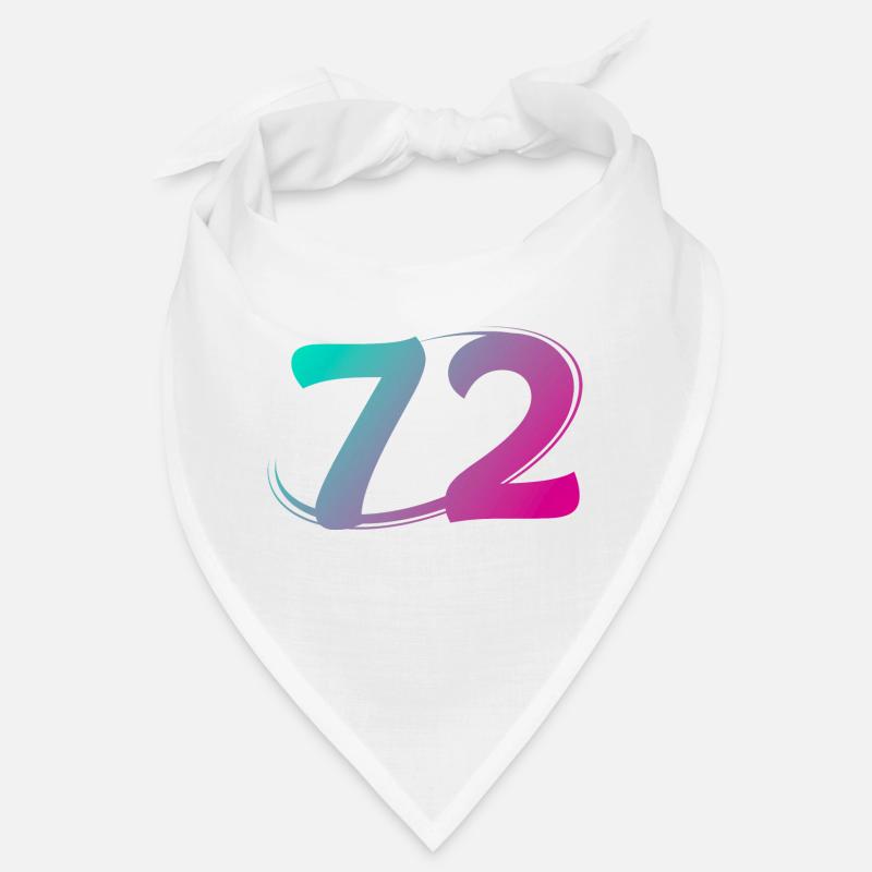 Number 71 multicolor Bandana