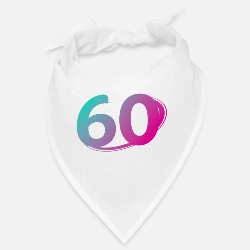Number 60 multicolor Bandana
