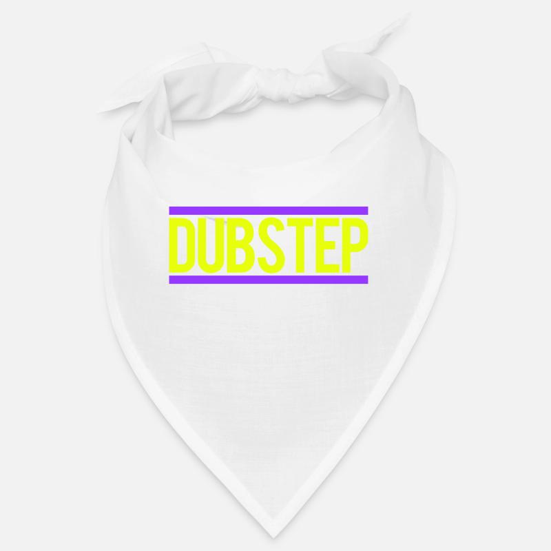 Dub Step Techno Musik Party Balken Text Schriftzug Bandana