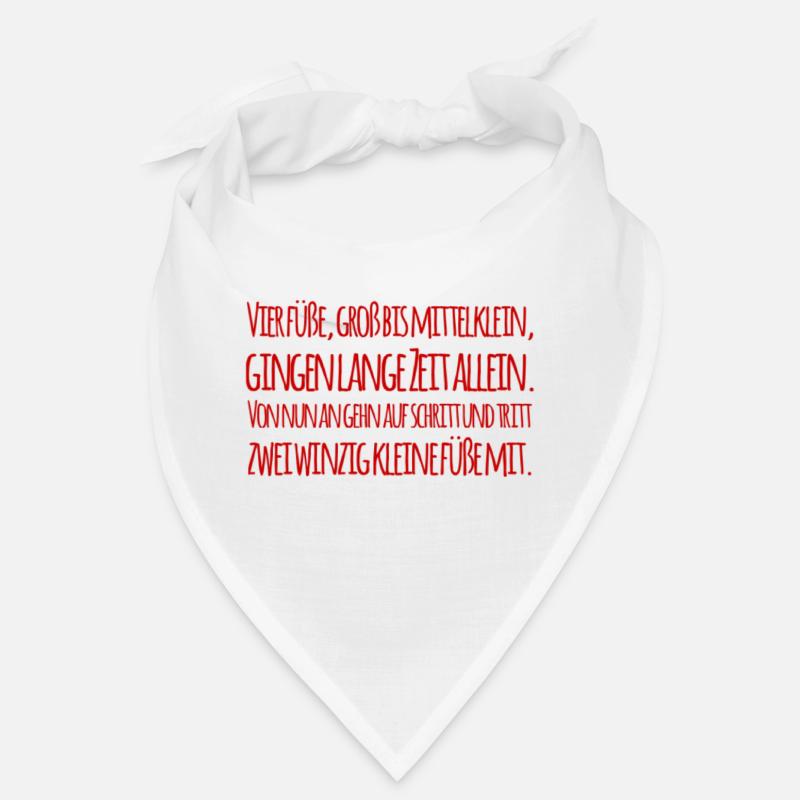 Süsse Babysprüche Bandana