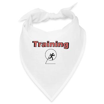 Ausbildung - Bandana - Weiß - Vorne