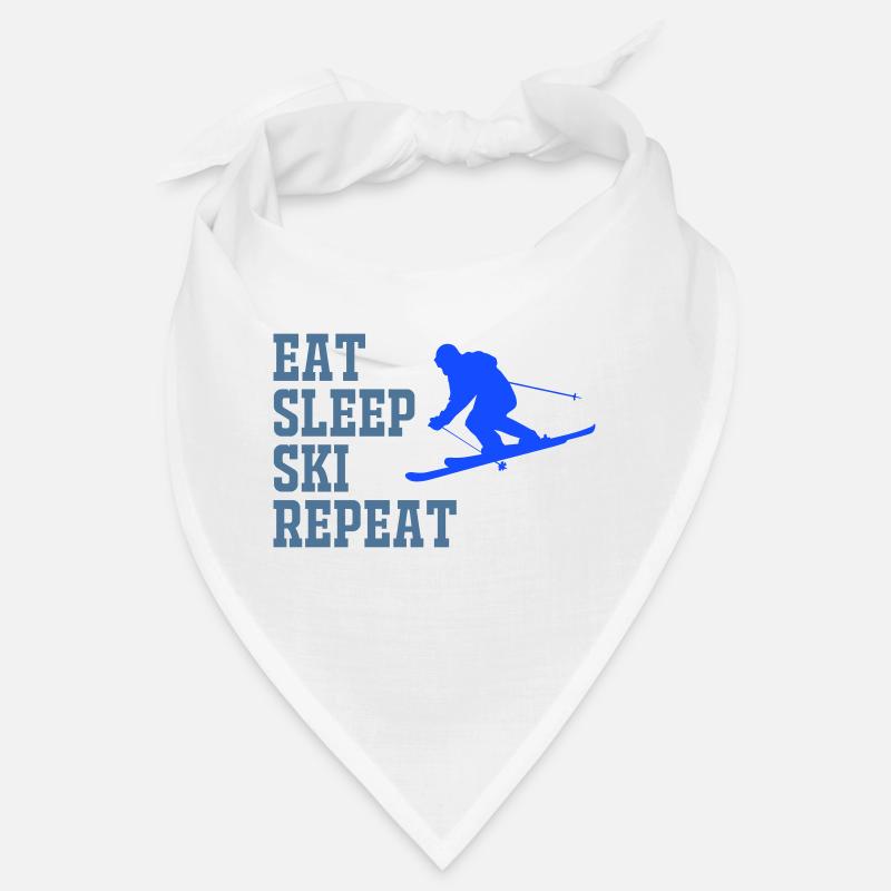 SKI EAT SLEEP REPEAT Bandana