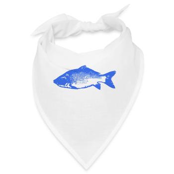 fische - Bandana - Weiß - Vorne