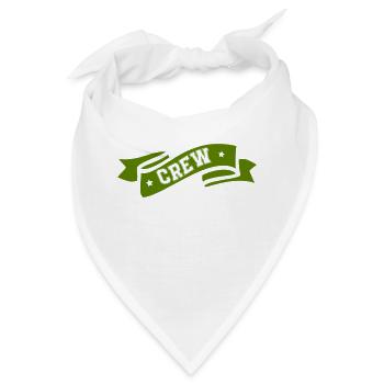 Crew - Bandana - Weiß - Vorne