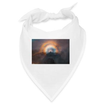 Gebrochenes Spektrum - Bandana - Weiß - Vorne