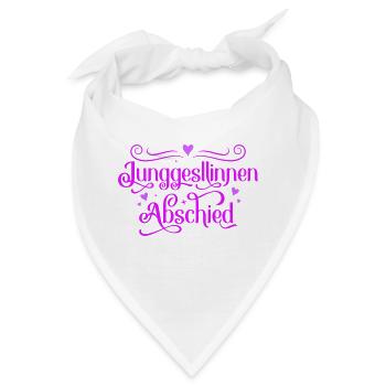 Junggesellinnen Abschied - Bandana - Weiß - Vorne