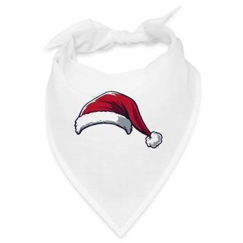 Weihnachtsmütze weihnachten Nikolaus - Bandana - Weiß - Vorne