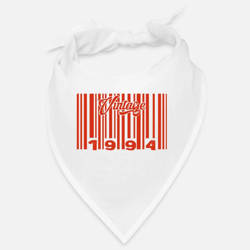 Vintage 1994 Born In 1994 331 Years Bar Code Annivers Bandana