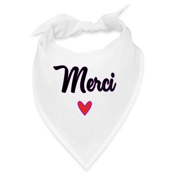 MEISTER. MEISTER. VIELEN DANK. DANKE, MEISTER. MEISTER - Bandana - Weiß - Vorne