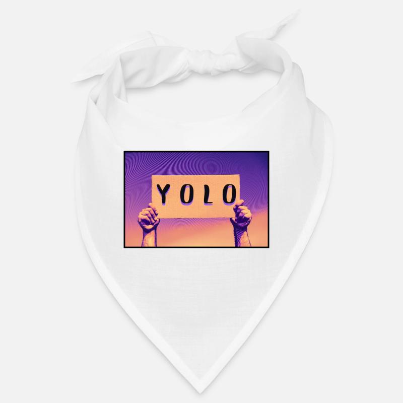 Schild - YOLO Bandana