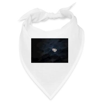 Mond - Bandana - Weiß - Vorne
