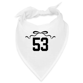 Ausgabe 53 Knot - 53. Jubiläum - Bandana - Weiß - Vorne