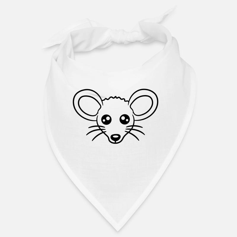 Mouse Mouse Cute Little Rat Rodent Friendly Bandana