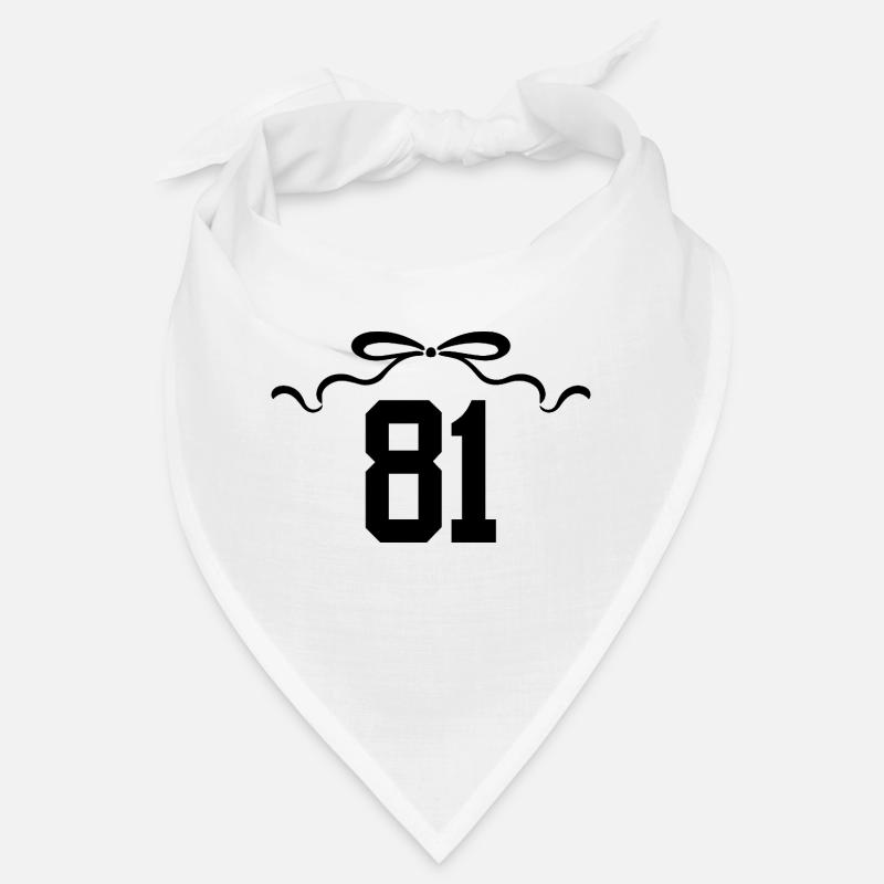 Numéro 81 noeud - 81e anniversaire Bandana