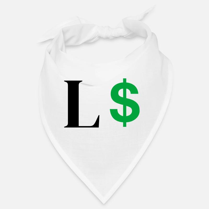 Lettre l dollar Bandana