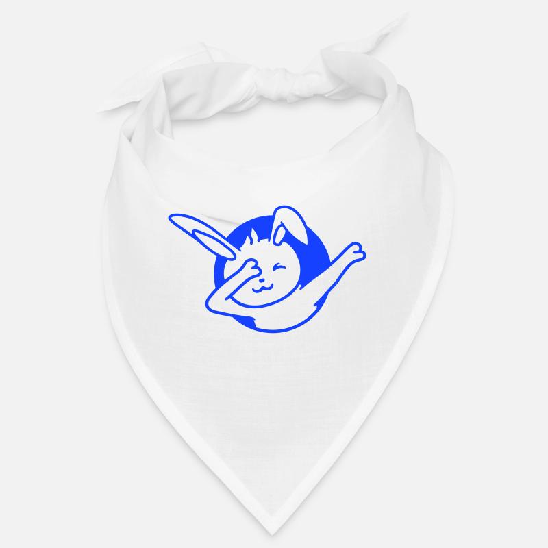 Bunny Dabbing Dab Dance Pose Dancing Hole Party Fun Bandana