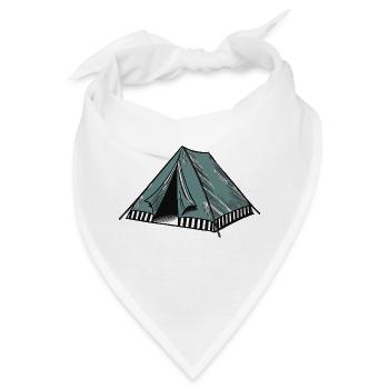 zelt - Bandana - Weiß - Vorne