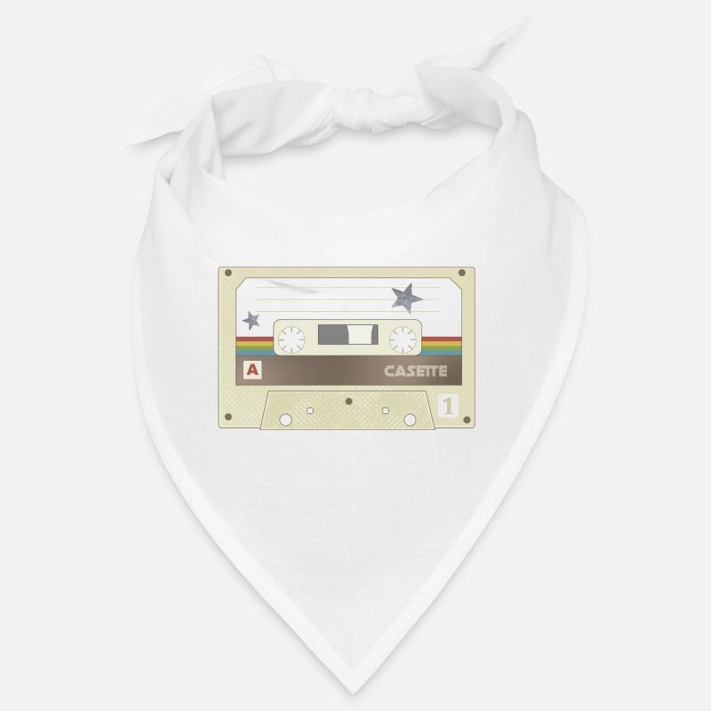 MixTape Cassette Rétro Bandana
